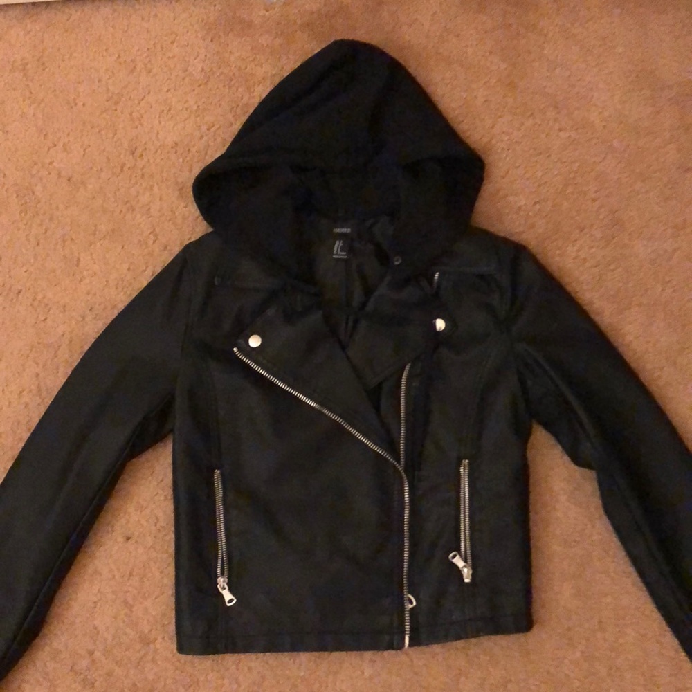 Forever 21 faux leather jacket